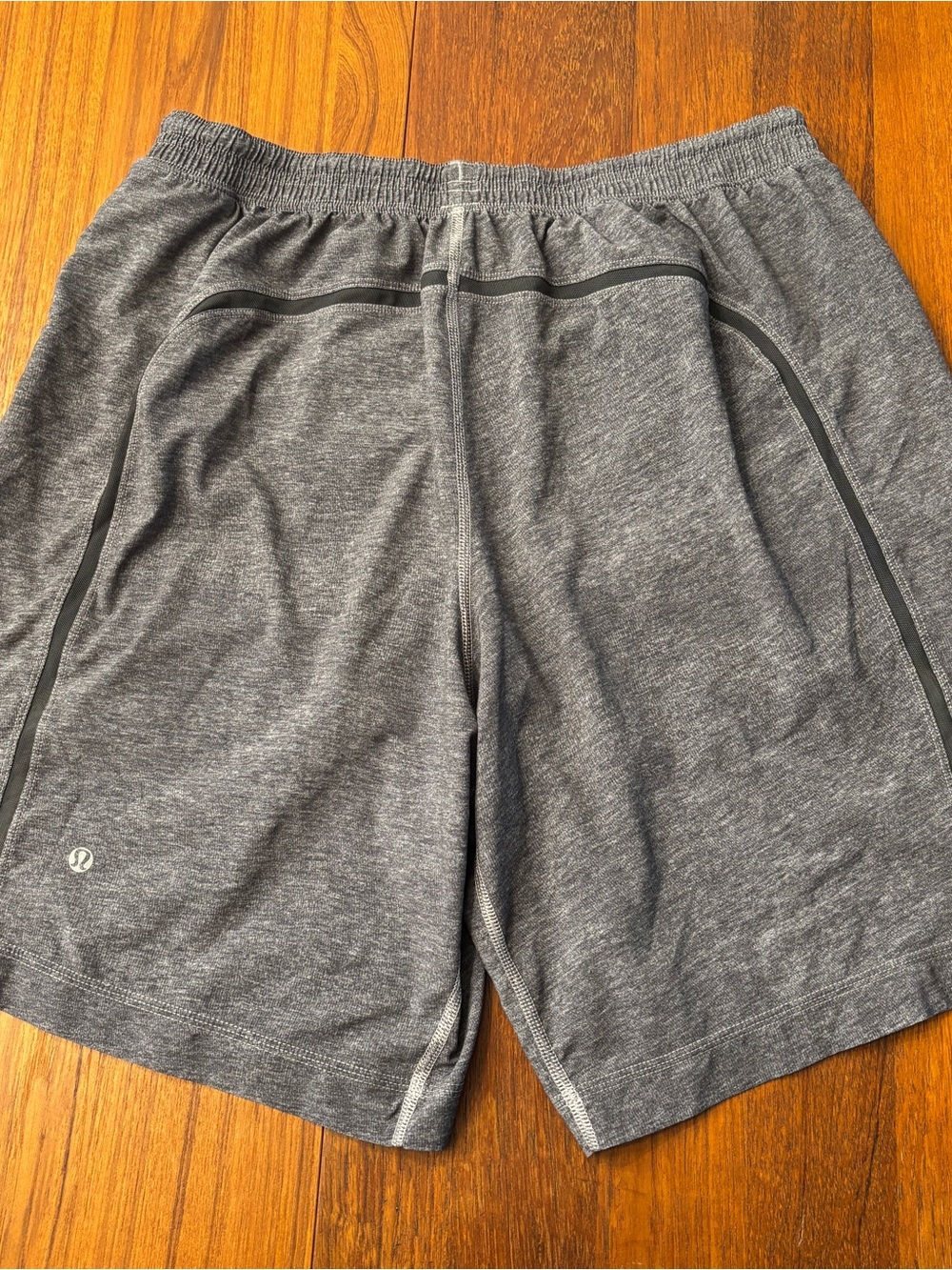 lululemon athletica Men's Heather Gray Training Shorts